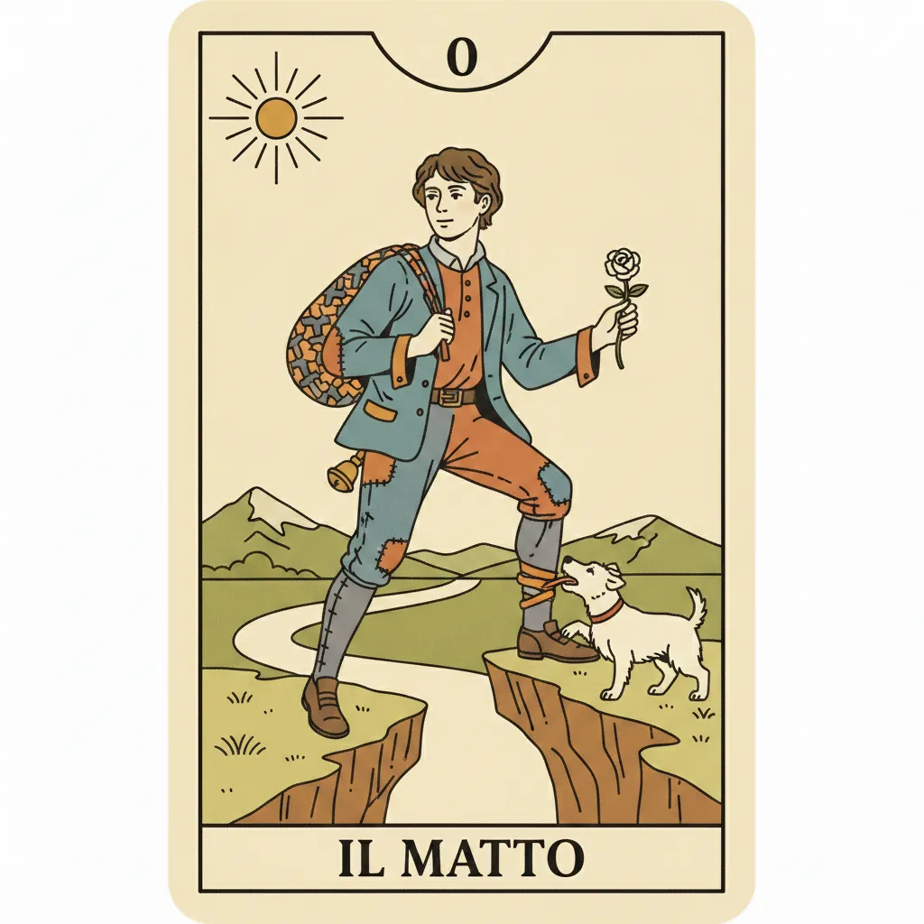 Il Matto — arcano dei tarocchi