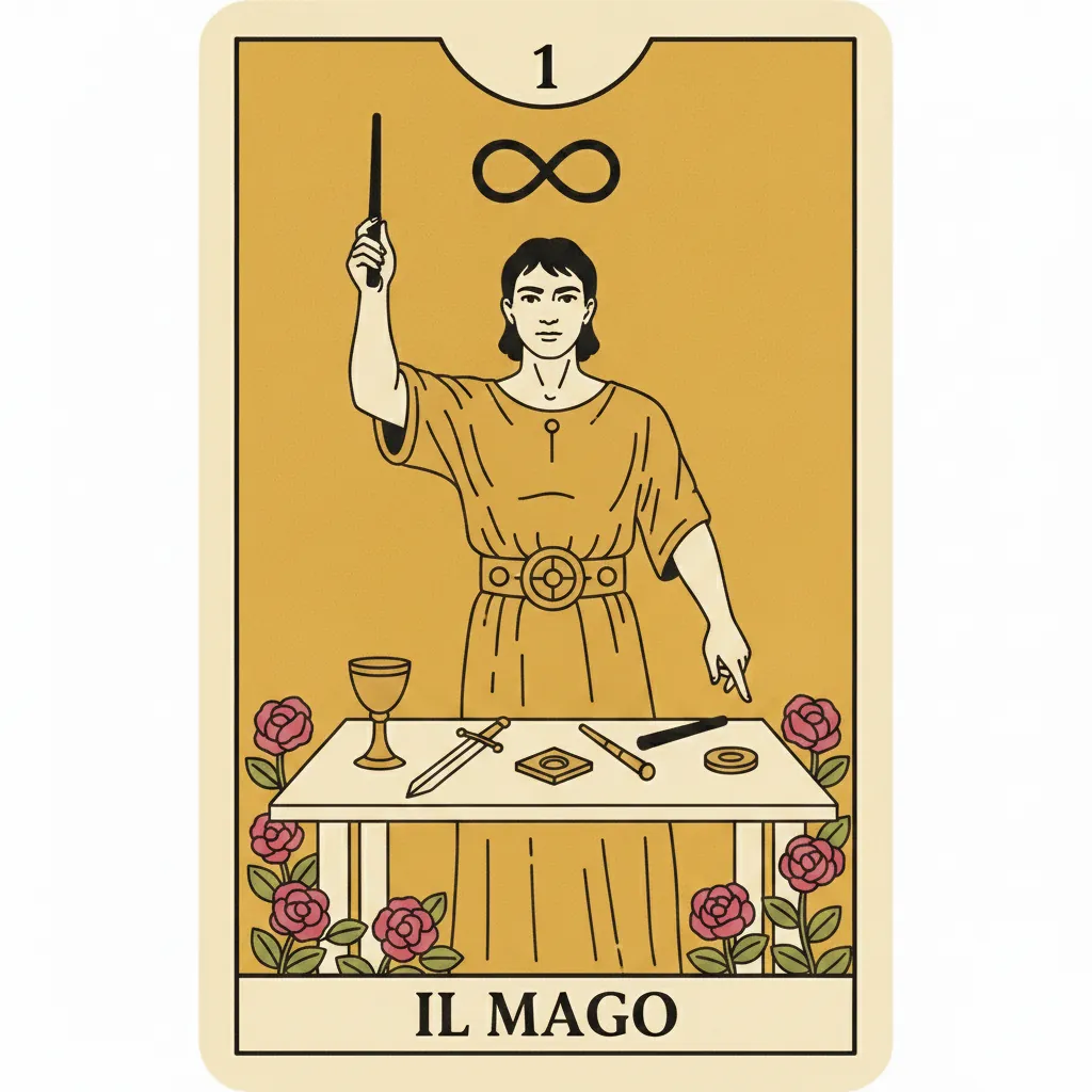 Il Mago — arcano dei tarocchi