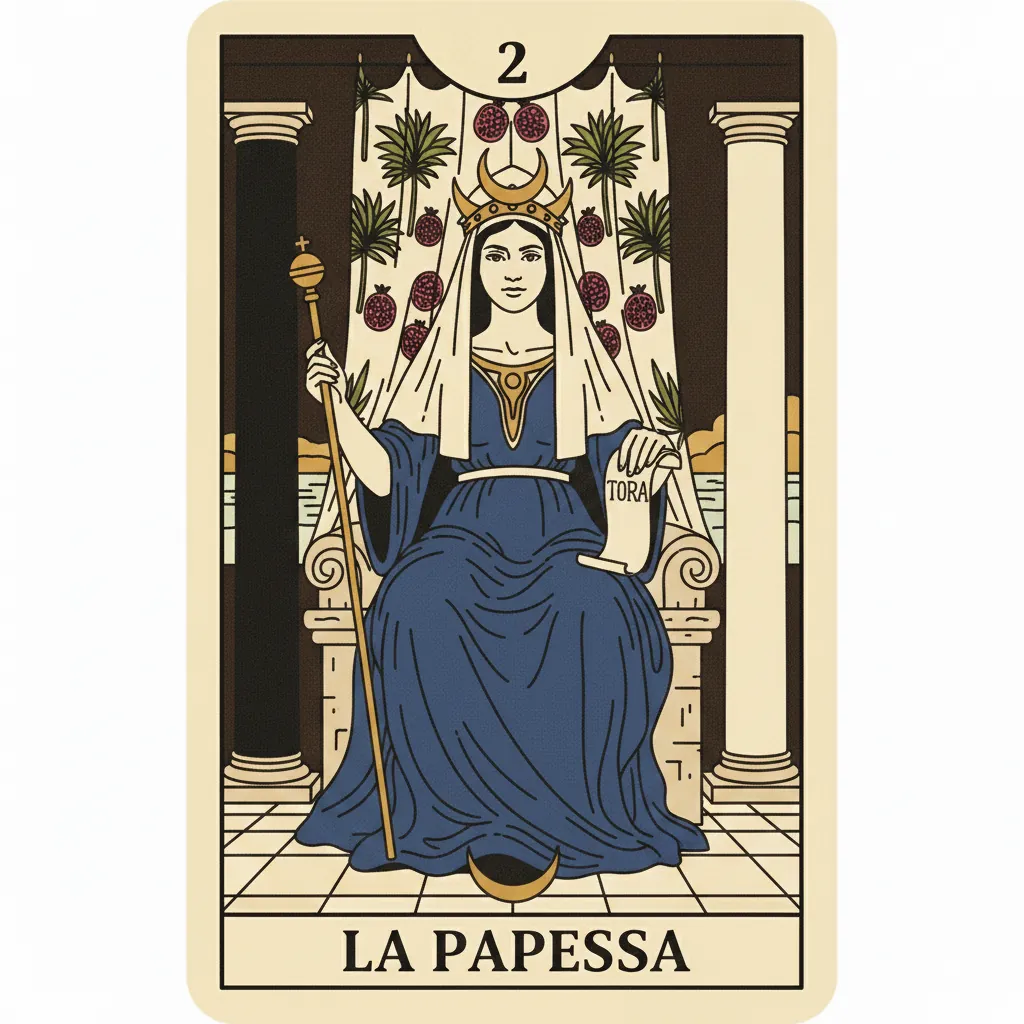 La Papessa — arcano dei tarocchi
