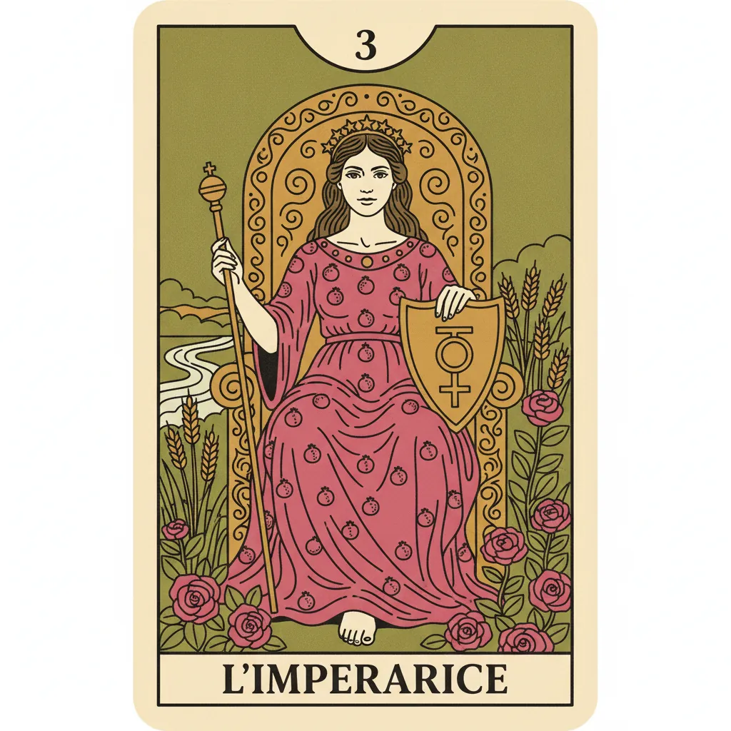 L'Imperatrice — arcano dei tarocchi