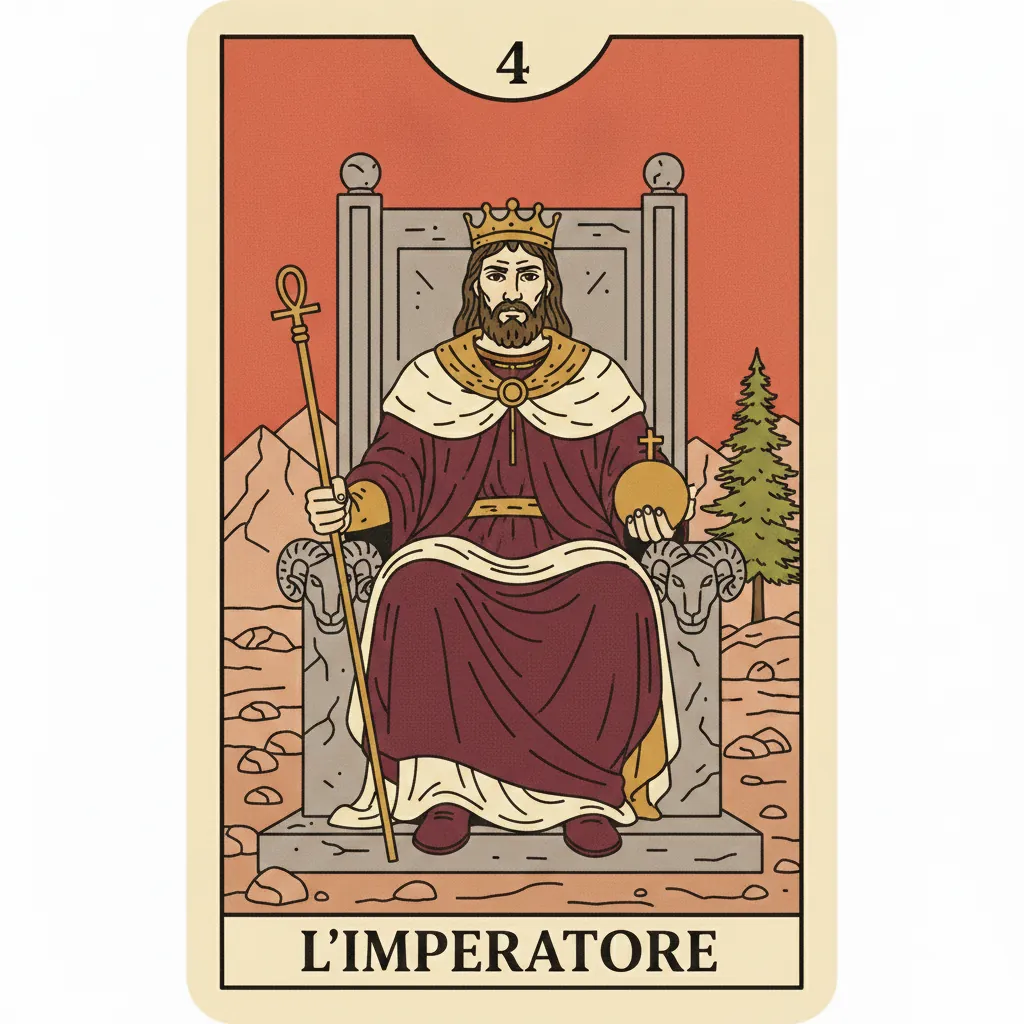 L'Imperatore — arcano dei tarocchi