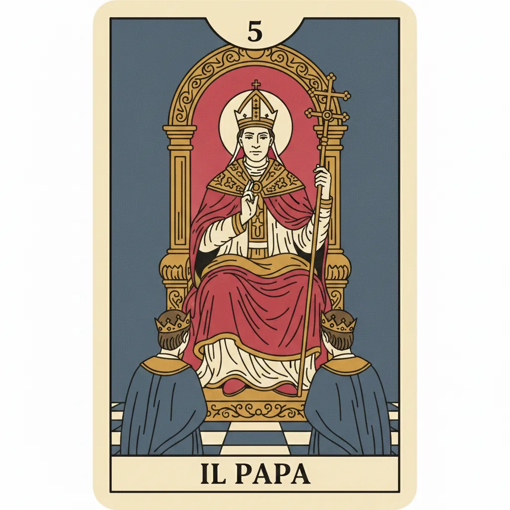Il Papa — arcano dei tarocchi