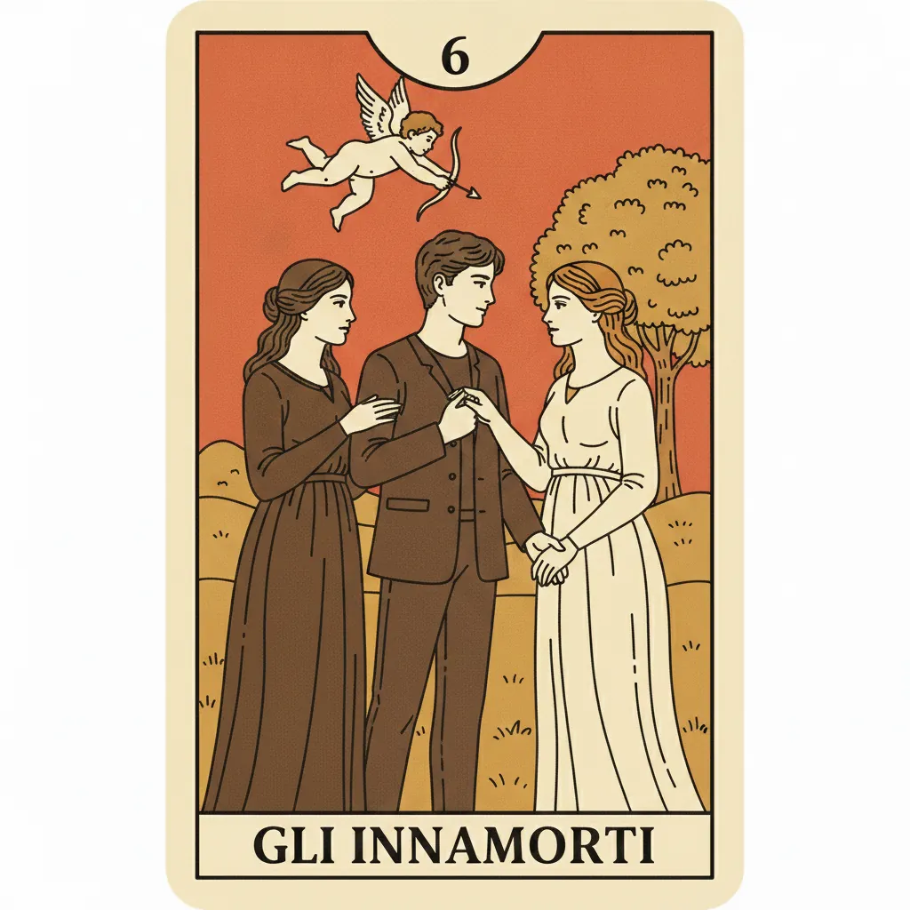 Gli Innamorati — arcano dei tarocchi