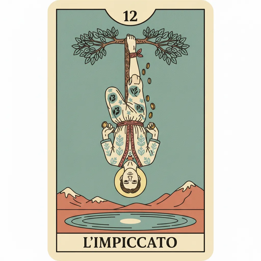 L'Impiccato — arcano dei tarocchi