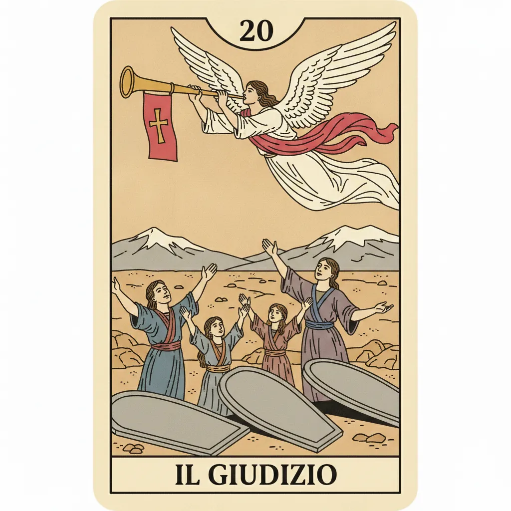 Il Giudizio — arcano dei tarocchi